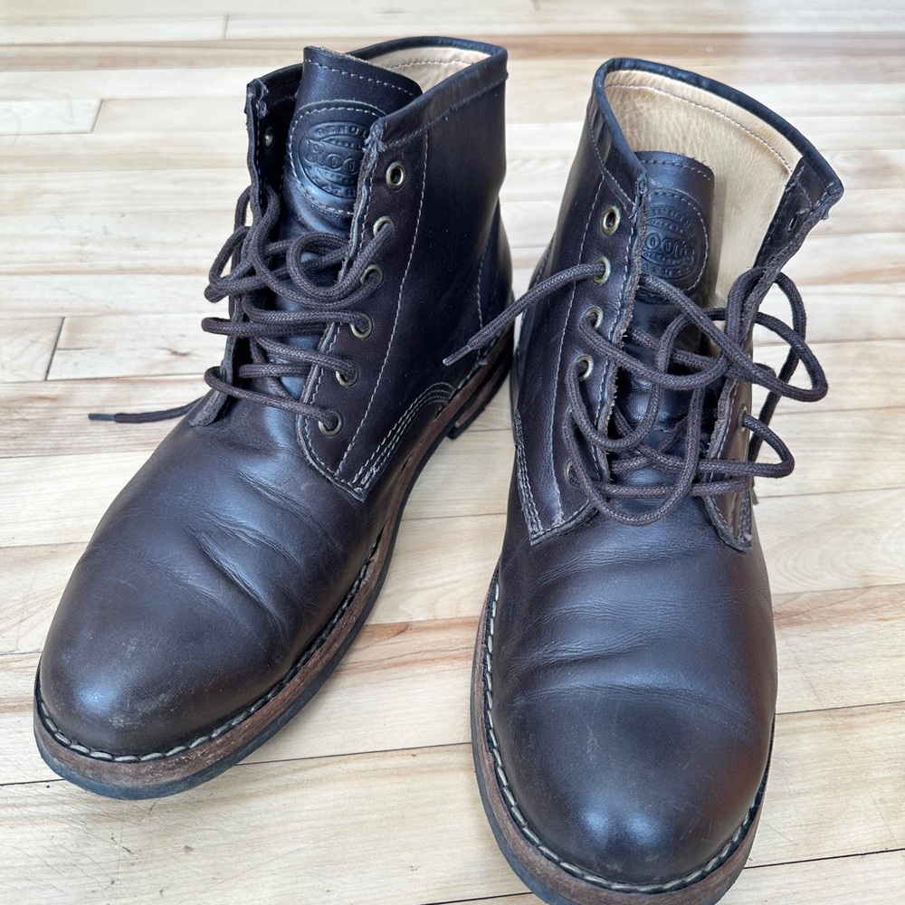 Roots Men's Brown Leather Boots